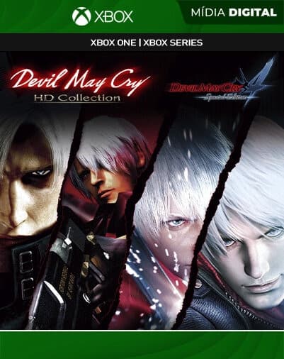 Devil May Cry HD Collection & 4SE Bundle – Xbox One / XS – Mídia Digital