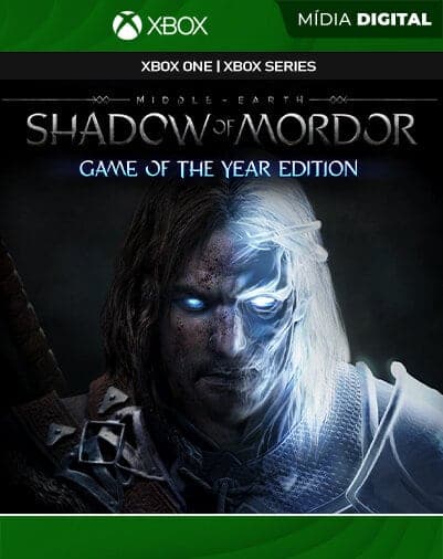 Terra-Média: Sombras de Mordor – Edição Jogo do Ano – Xbox One / XS – Mídia Digital