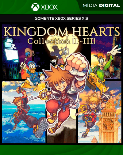 KINGDOM HEARTS Collection [I～III] – Xbox Series XS – Mídia Digital