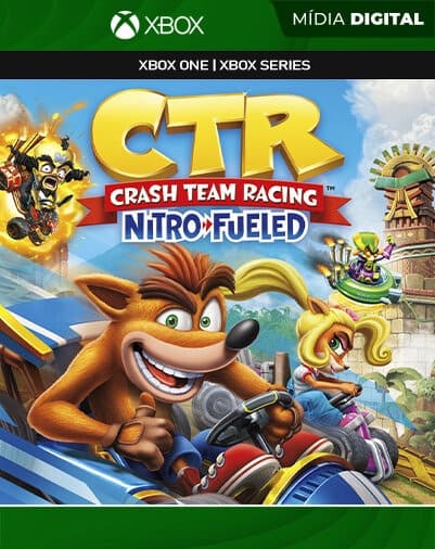 Crash Team Racing Nitro Fueled – Xbox One / XS – Mídia Digital
