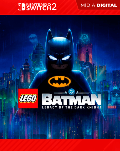 LEGO Batman: O Legado do Cavaleiro das Trevas – Nintendo Switch 2 – Mídia Digital