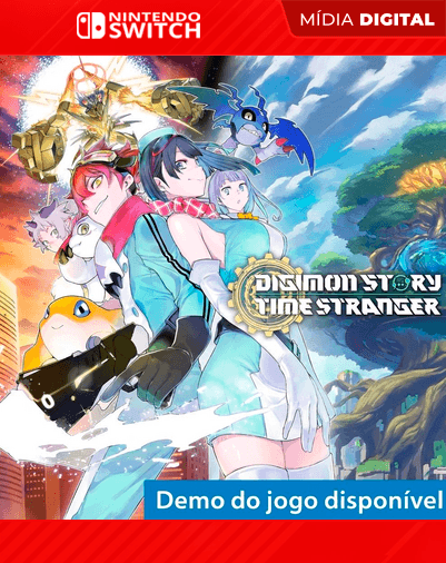 Digimon Story Time Stranger – Nintendo Switch – Mídia Digital