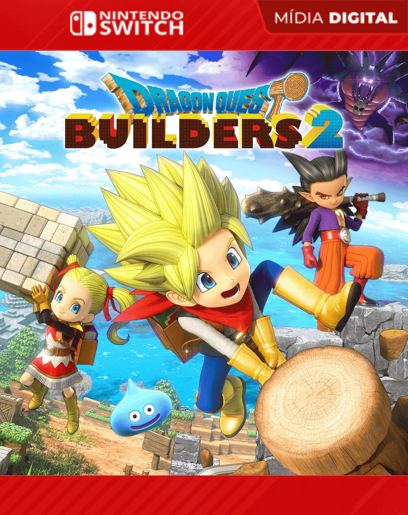 Dragon Quest Builders 2 – Nintendo Switch – Mídia Digital