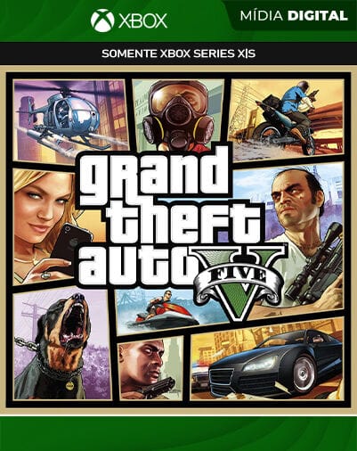 GTA V – Midia Digital Xbox 360 - 95xGames