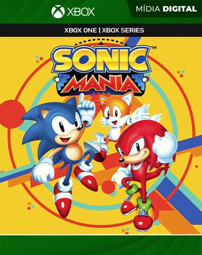 Sonic Mania - XBOX ONE [EUA] - Xande A Lenda Games. A sua loja de jogos!