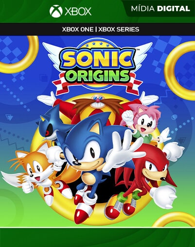 Sonic Origins Xbox One / Series XS – Mídia Digital – WOW Games