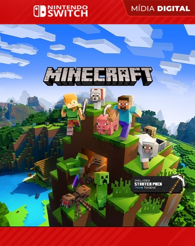 Jogo Minecraft Nintendo Switch em Promoção na Americanas