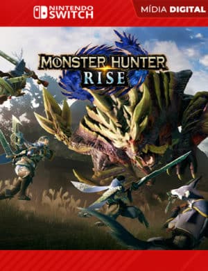 Monster Hunter Rise - Nintendo Switch - Mídia Digital - Need Games