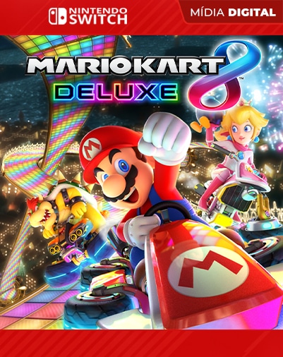 Mario Kart 8 Deluxe Nintendo Switch Código 16 Dígitos Eshop