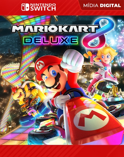 Jogo Mario Kart 8 Deluxe Nintendo Switch - Game Mania