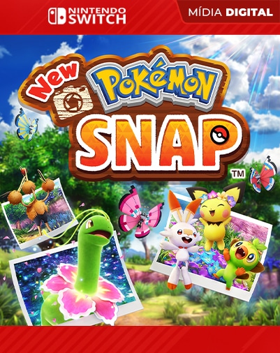Pokémon Snap - Jogo Nintendo Switch Mídia Física no Shoptime