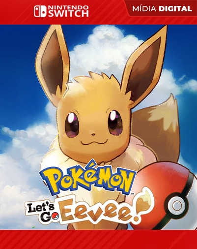 Jogo Pokémon Let's Go Eevee para Nintendo Switch