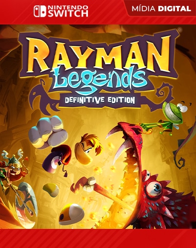 Jogo rayman legends definitive edition nintendo switch novo em Promoção na  Americanas