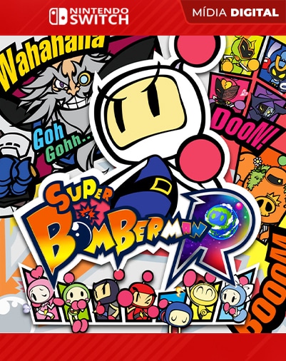 Super Bomberman R para Nintendo Switch - Konami - Jogos de Ação - Magazine  Luiza