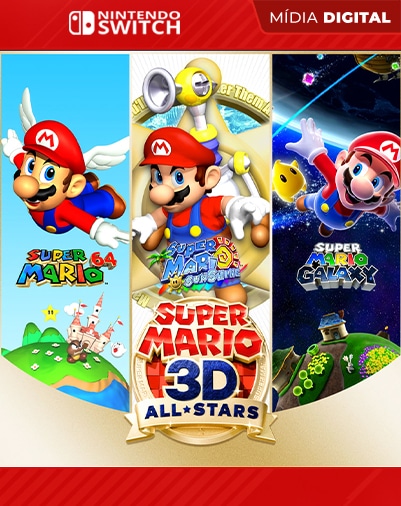 Super Mario 3D All Stars - Nintendo Switch - Compra jogos online na