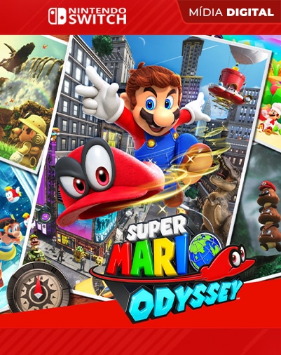 [VOCÊ PODERÁ JOGAR DIA 29/12/23] MARIO ODYSSEY Nintendo Switch