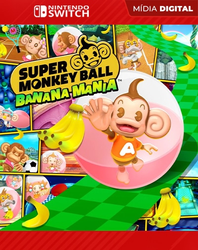 Jogo Super Monkey Ball Banana Blitz HD Nintendo Switch em Promoção