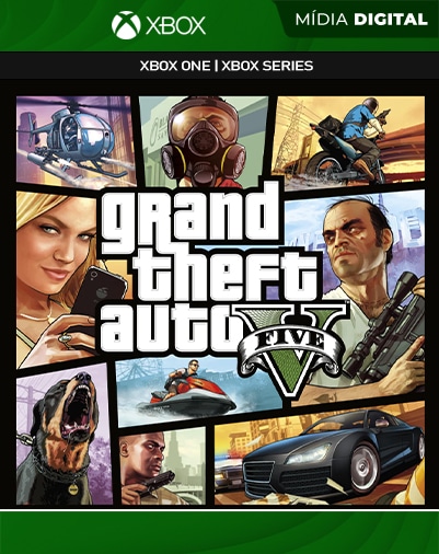 Jogo Grand Theft Auto Gta V - Xbox 360