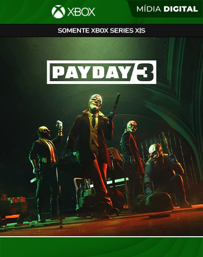 PAYDAY 3 - Xbox Series XS - Mídia Digital - NeedGames